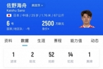 铁人！佐野海舟34轮德甲全部首发，33场踢满+1场90分钟时被换下